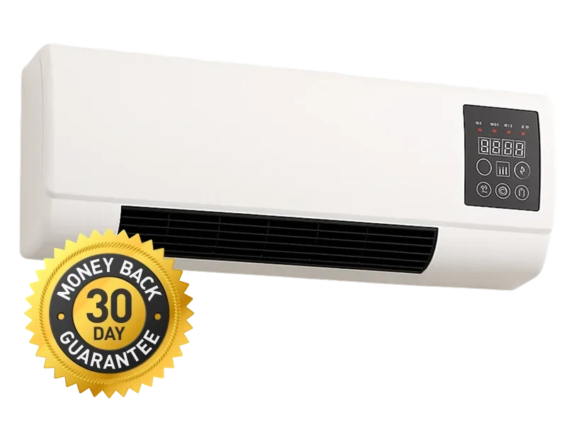 Heatoor wall-mounted heater with digital control panel